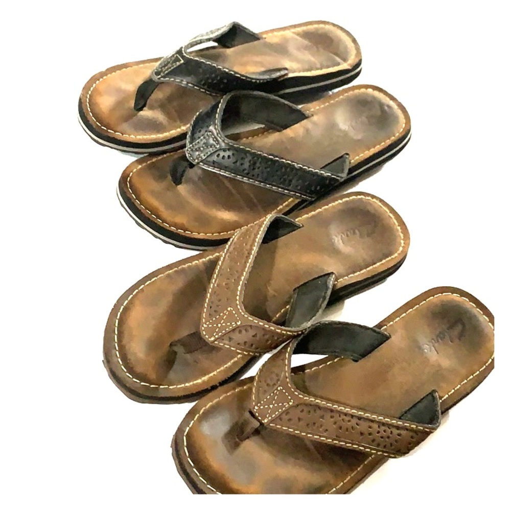 Clark’s Flip Flops  2 pairs
